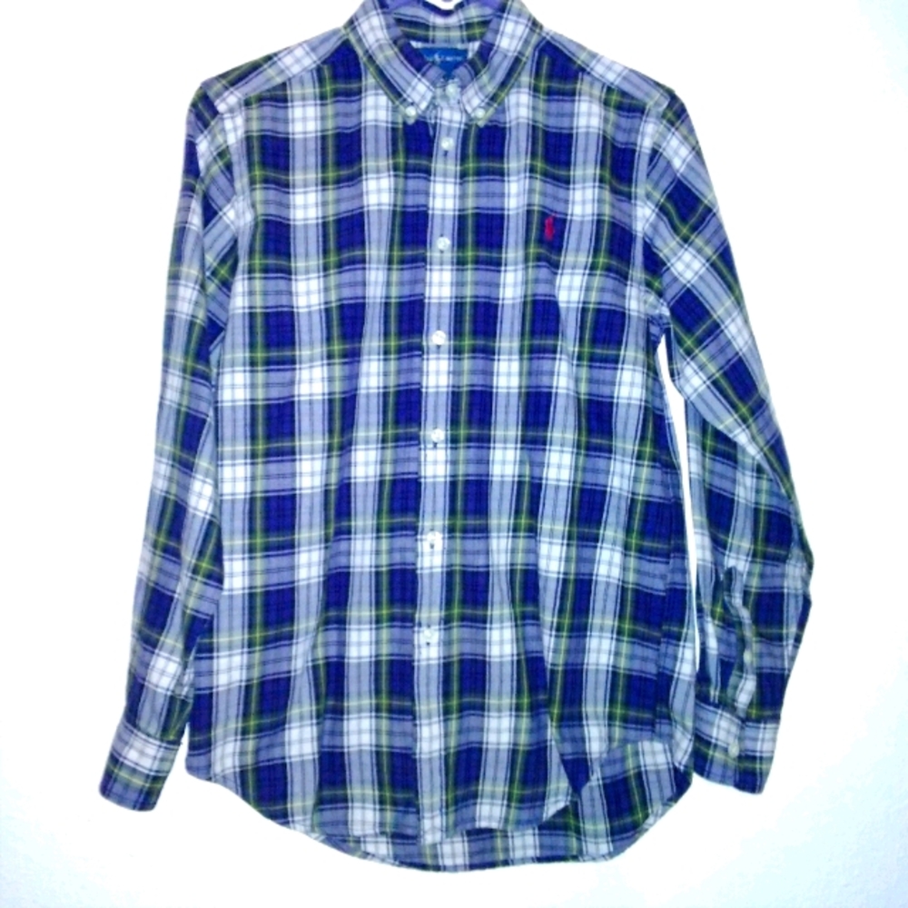 Ralph Lauren Plaid Button Down Shirt